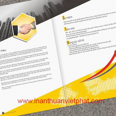 Dịch vụ in brochure